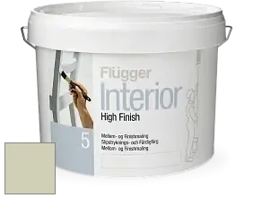 Краска Flugger Interior High Finish 5 матовая акриловая краска-грунт цвет NCS S 1510-G60Y 
