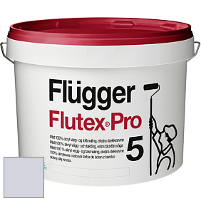 Краска Flugger Flutex Pro 5 матовая краска цвет NCS S 1010-R60B 