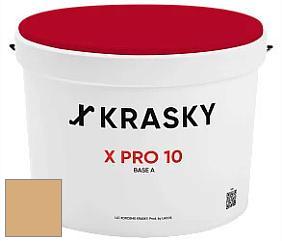 Краска X Pro 10 X Krasky матовая краска для стен и потолков цвет NCS S 2030-Y20R 