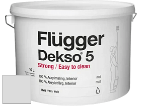 Краска Flugger Dekso 5 матовая краска цвет 5346 