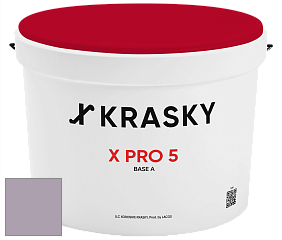Краска X PRO 5 X Krasky матовая краска для стен и потолков цвет 4426 