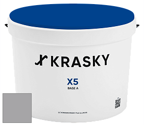Краска X5 X Krasky матовая краска для стен и потолков цвет NCS S 3502-R50B 