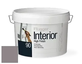 Краска Flugger Interior High Finish 90 акриловая глянцевая эмаль цвет NCS S 5005-R20B 