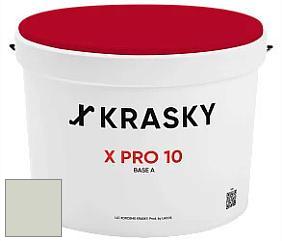 Краска X Pro 10 X Krasky матовая краска для стен и потолков цвет NCS S 1505-G50Y 