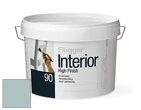 Краска Flugger Interior High Finish 90 акриловая глянцевая эмаль цвет NCS S 2010-B50G 