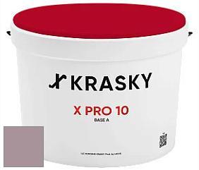 Краска X Pro 10 X Krasky матовая краска для стен и потолков цвет 4416 