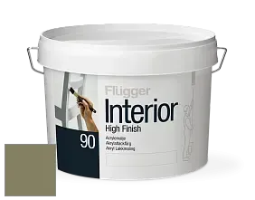 Краска Flugger Interior High Finish 90 акриловая глянцевая эмаль цвет NCS S 5020-G70Y 