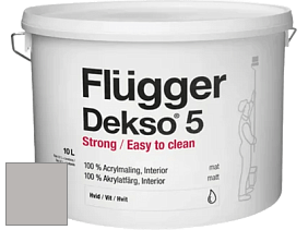 Краска Flugger Dekso 5 матовая краска цвет 5385 