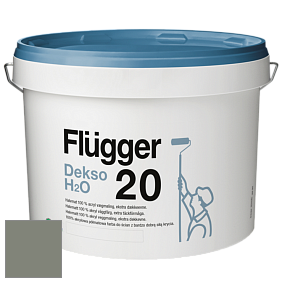 Краска Flugger Dekso H2O 20 полуматовая краска цвет RAL 7023 