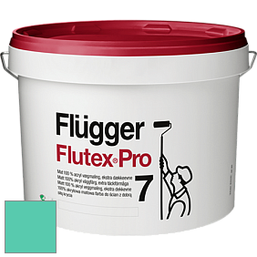 Краска Flugger Flutex Pro 7 матовая краска цвет NCS S 1050-B80G 