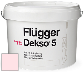 Краска Flugger Dekso 5 матовая краска цвет 1413 