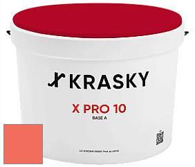 Краска X Pro 10 X Krasky матовая краска для стен и потолков цвет NCS S 0570-Y80R 