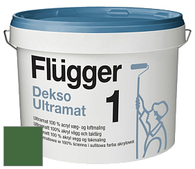 Краска Flugger Dekso 1 ультраматовая краска цвет NCS S 4550-G20Y 