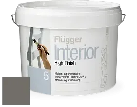 Краска Flugger Interior High Finish 5 матовая акриловая краска-грунт цвет NCS S 6502-Y20R 