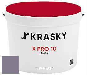 Краска X Pro 10 X Krasky матовая краска для стен и потолков цвет 5447 