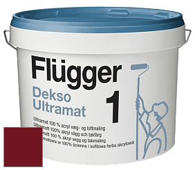 Краска Flugger Dekso 1 ультраматовая краска цвет RAL 3032 