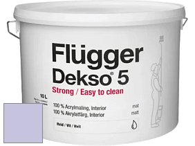 Краска Flugger Dekso 5 матовая краска цвет 3445 