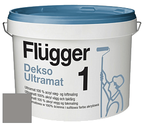 Краска Flugger Dekso 1 ультраматовая краска цвет 5354 