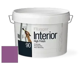 Краска Flugger Interior High Finish 90 акриловая глянцевая эмаль цвет NCS S 3050-R40B 