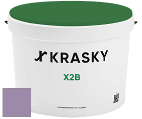Краска X2B X Krasky глубокоматовая краска для потолков цвет NCS S 3030-R50B 
