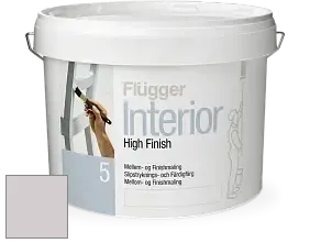 Краска Flugger Interior High Finish 5 матовая акриловая краска-грунт цвет NCS S 1505-R20B 