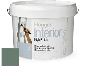 Краска Flugger Interior High Finish 5 матовая акриловая краска-грунт цвет 3507 