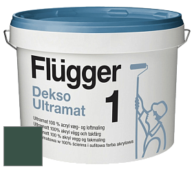 Краска Flugger Dekso 1 ультраматовая краска цвет NCS S 7020-G 