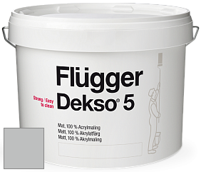 Краска Flugger Dekso 5 матовая краска цвет 5350 