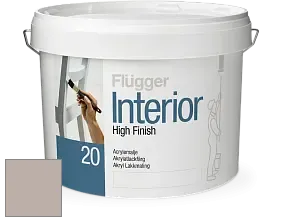 Краска Flugger Interior High Finish 20 акриловая полуматовая эмаль цвет 4375 