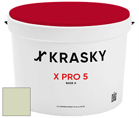 Краска X PRO 5 X Krasky матовая краска для стен и потолков цвет 3523 