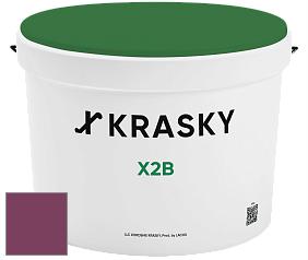 Краска X2B X Krasky глубокоматовая краска для потолков цвет NCS S 4050-R30B 