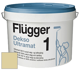 Краска Flugger Dekso 1 ультраматовая краска цвет RAL 1014 