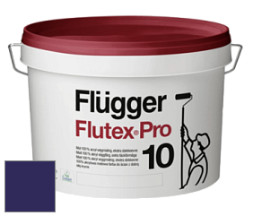 Краска Flugger Flutex Pro 10 матовая моющаяся краска цвет RAL 5022 