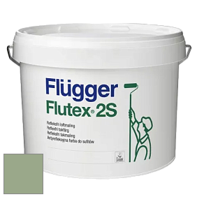 Краска Flugger Flutex 2S глубоко матовая краска цвет NCS S 3020-G30Y 