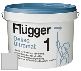 Краска Flugger Dekso 1 ультраматовая краска цвет RAL 7047 