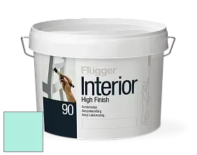 Краска Flugger Interior High Finish 90 акриловая глянцевая эмаль цвет 1492 
