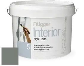 Краска Flugger Interior High Finish 5 матовая акриловая краска-грунт цвет 5558 