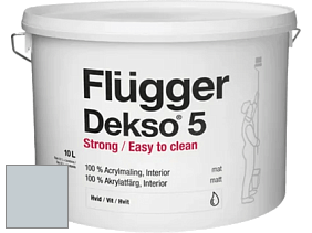 Краска Flugger Dekso 5 матовая краска цвет 5534 