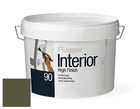 Краска Flugger Interior High Finish 90 акриловая глянцевая эмаль цвет NCS S 7020-G70Y 