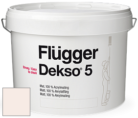 Краска Flugger Dekso 5 матовая краска цвет 3381 