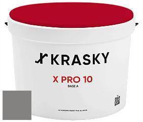 Краска X Pro 10 X Krasky матовая краска для стен и потолков цвет NCS S 5500-N 