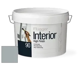 Краска Flugger Interior High Finish 90 акриловая глянцевая эмаль цвет NCS S 3005-B20G 