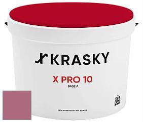 Краска X Pro 10 X Krasky матовая краска для стен и потолков цвет NCS S 3040-R20B 