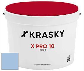 Краска X Pro 10 X Krasky матовая краска для стен и потолков цвет NCS S 1030-R80B 