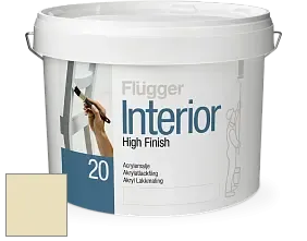 Краска Flugger Interior High Finish 20 акриловая полуматовая эмаль цвет 4323 