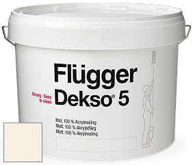 Краска Flugger Dekso 5 матовая краска цвет 4341 