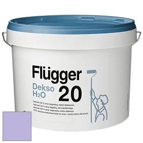 Краска Flugger Dekso H2O 20 полуматовая краска цвет 2444 