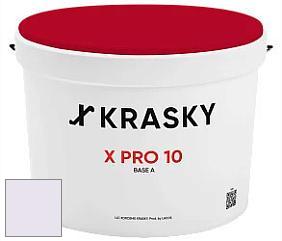 Краска X Pro 10 X Krasky матовая краска для стен и потолков цвет NCS S 0510-R50B 