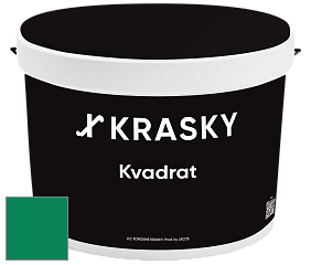 Краска X2B Kvadrat X Krasky матовая краска для потолков глубокого чёрного цвета цвет NCS S 3060-G 