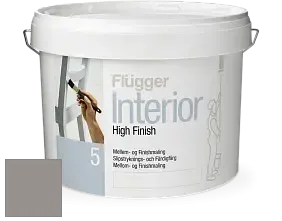 Краска Flugger Interior High Finish 5 матовая акриловая краска-грунт цвет NCS S 4502-Y50R 